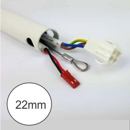 Ventair Spyda Ceiling Fan Extension Rod White