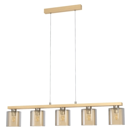 98592 Eglo Castralvo 5 Light Pendant Light