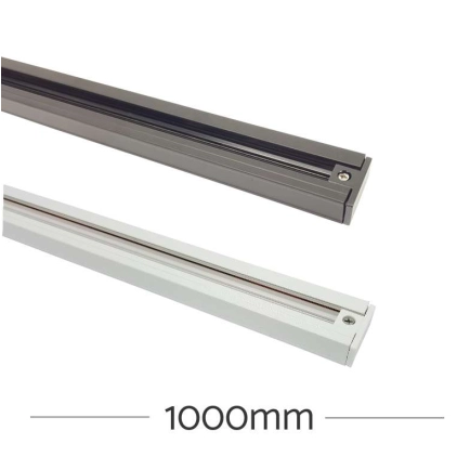 Ailia Track 1000mm Long - Black & White includes Live end