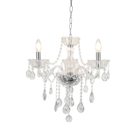 Allegra 3 Light Pendant Clear