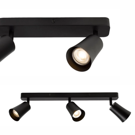 Telbix Alvey Black GU10 Spotlight Bars - Group