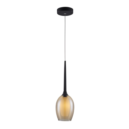 Ailia Imports Attica 1LT Amber Pendant