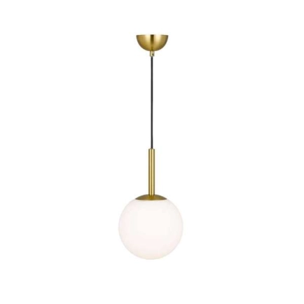Telbix Lighting Bally 8Inch Brass Pendant