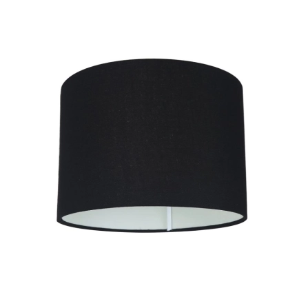 CLA Shade02 Black DIY Batten Fix Drum Shade