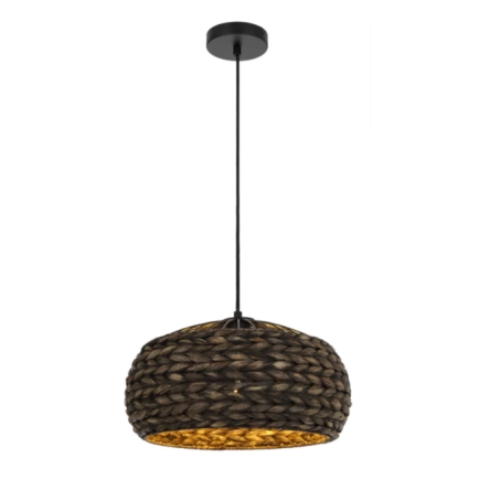 Telbix Lighting Antera Black 400 Pendant