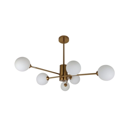 Ailia Imports Burness 6LT Brass Pendant