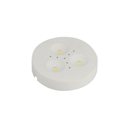 Lumenesk White Cabinet Light 3watt 12VDC