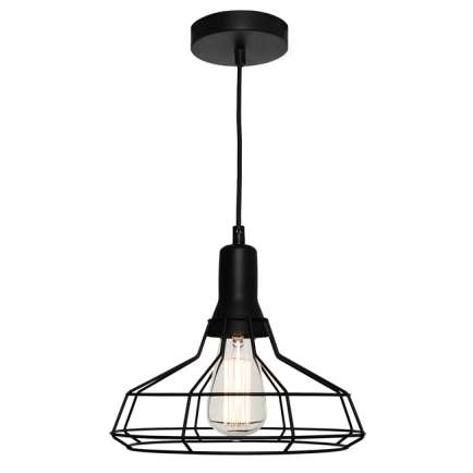 Cougar Lighting Cage Black Medium Cage Pendant