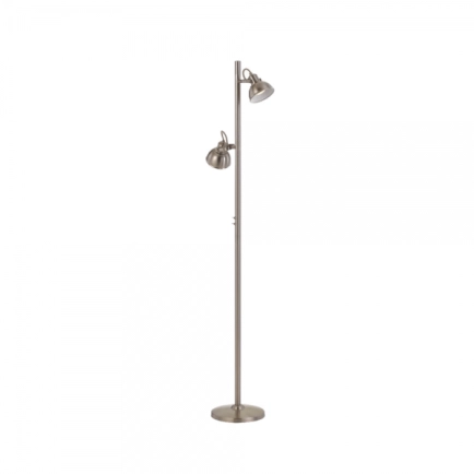 Carson Nickel 2 Light Floor Lamp