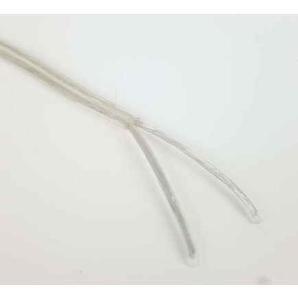 2 Core Clear Cable - Double Insulated