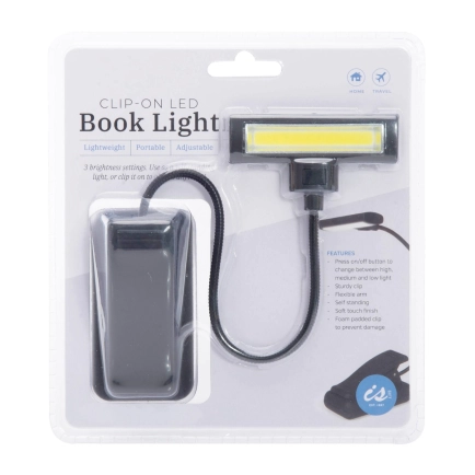 Albi Clip-on LED Book Light Packaged