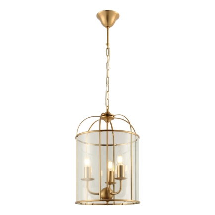 Cougar Lighting Clovelly 3LT Gold Pendant Light
