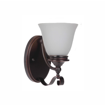 Lode Dallas 1 Light Wall Light - Bronze