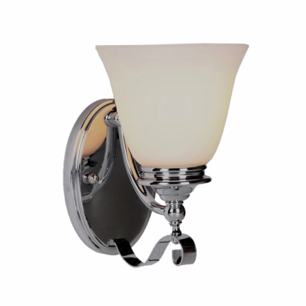 Dallas 1 Light Chrome Wall Light