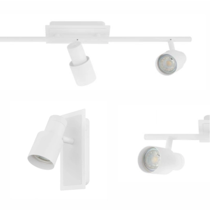 Eglo Davida2 All White GU10 Spotlight range