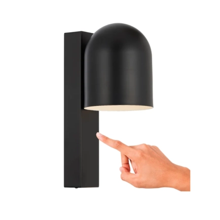 Telbix Lighting Echo Touch Wall Light Black