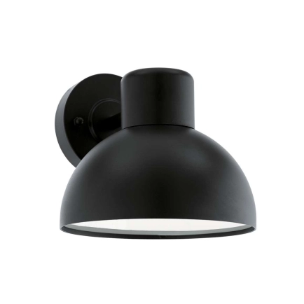Entrimo Matt Black Wall Light