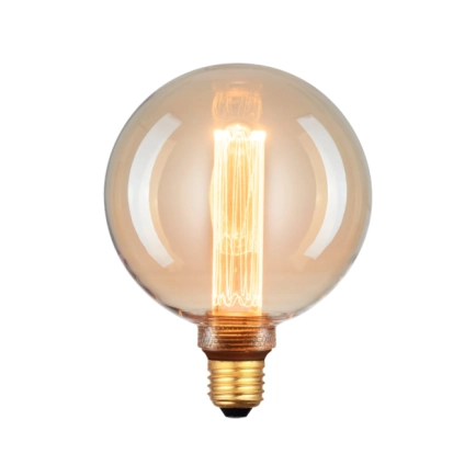 Mercator Lighting G125 Sphere 4W E27 1800K Vintage Decorative LED Globe 9E27LED24