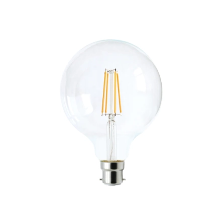 CLA Lighting 6W B22 Clear LED G95 Globe