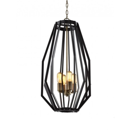 Gamba 2 Black Pendant