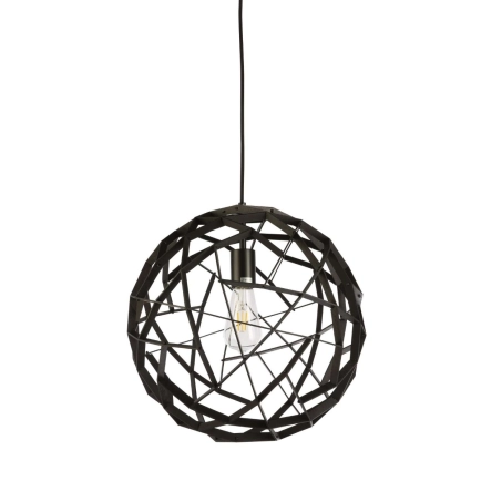Geogro  Black Timber Pendant