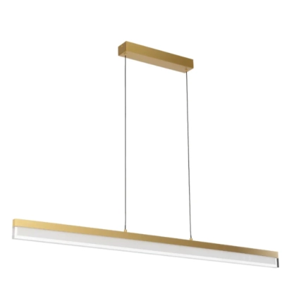 Telbix Lighting Salas Brushed Brass Linear Pendant