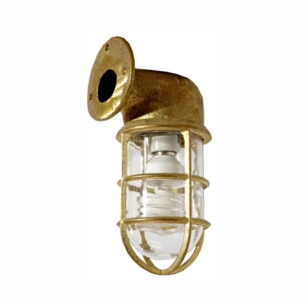 Lode Harbour Brass Wall Light