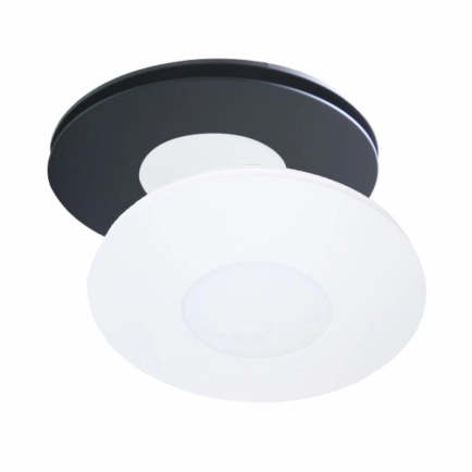 Ventair Airbus Mix and Match - Round White Fascia with LED Light