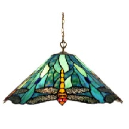 G&G Brothers Hl-192064A3CD Annika Blue Dragonfly Pendant