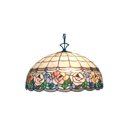 G&G Brothers HL-20877/3CD Chandell Leadlight Pendant