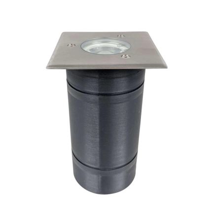 Ailia Imports - Kao Square Inground Light - 240volt - 316SS