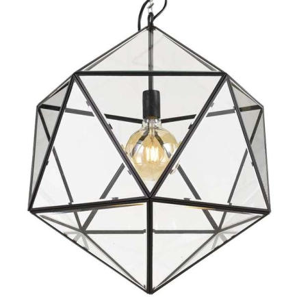 Telbix Lighting Lazlo Black Pendant Light