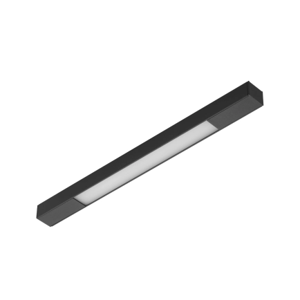 Magnetic Track Linear LED Battens - 300mm, 500mm and 700mm Lengths - Black and White