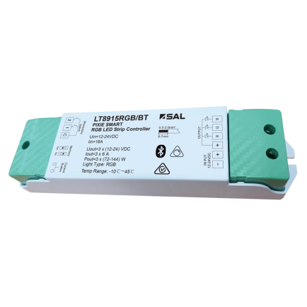 SAL Pixie RGB Colour Changing LED strip Controller LT9815RGB/BT