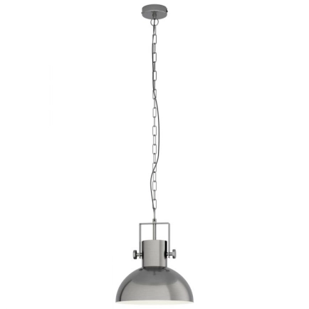 Eglo Lubenham 1 Light Pendant Nickel 43172N
