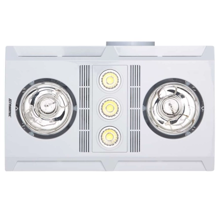 Profile Plus 2 Heat White Bathroom Heater