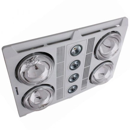 Profile Plus 4 Heat Bathroom Heater White