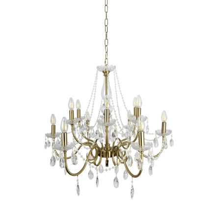 Ailia Imports Maryland 12 Light Chandelier