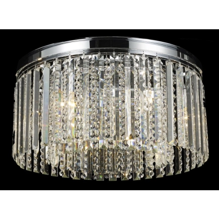 Ailia Imports Matilda 500mm 6LT Crystal Close to Ceiling AC-1580-500-CHR