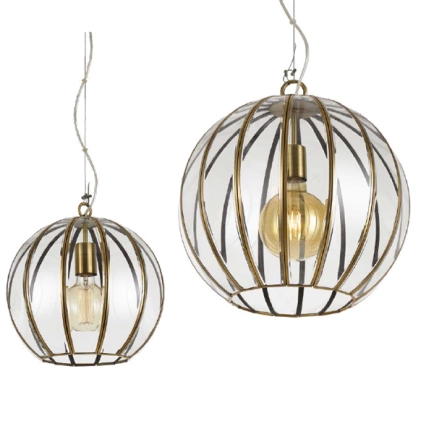 Medina Antique Brass Pendants