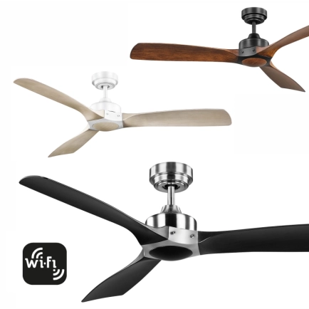 Mercator IKUU Smart DC Ceiling Fan - No lIght group FC620133G