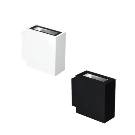 Unios Lighting Moonstone Exterior Wall Light - 2 Colours