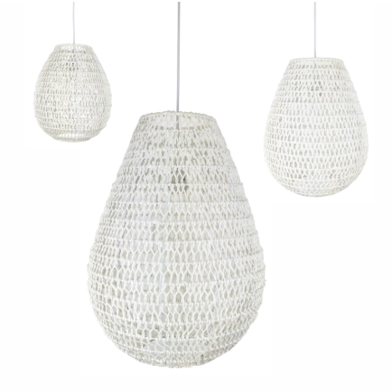 Ailia Imports - Nella White Pendant Range - Group