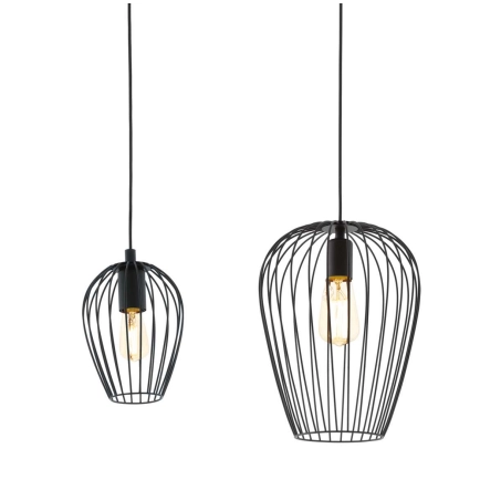 New Town Black Pendant Lights group