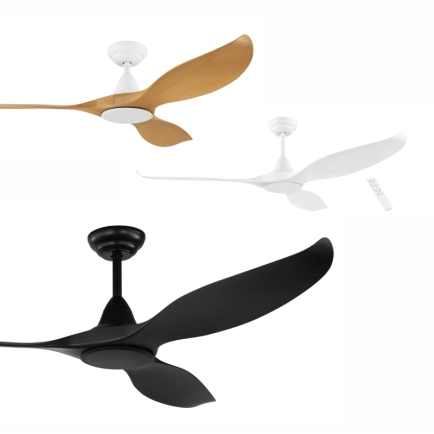 Eglo Lighting Noosa Ceiling Fan 52" and 60" 3 Colours No Light