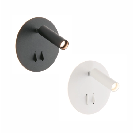 Mercator Osbourne Wall Lights - Black & White group