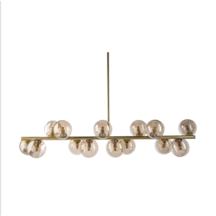 Fiorentino Lighting Pasadena 14 Light Gold Pendant