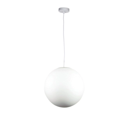 Oriel Lighting Phase Matte White Acrylic 300mm Ball Pendant 
