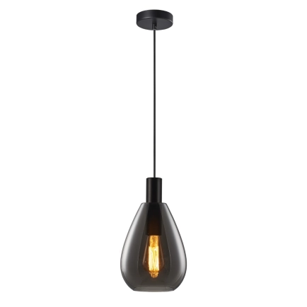Ailia Imports - Premier 1lt Pendant light - Smoke