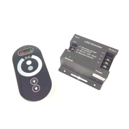 RF LED Strip Dimmer and Remote Control